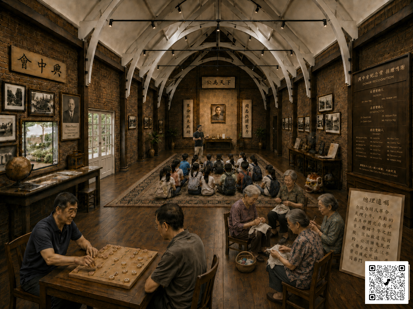 Mission Hall Restored